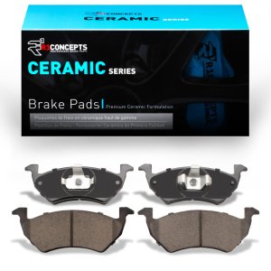 Volkswagen Saveiro Brake Pads - Front - R1 Concepts - Ceramic - `09-`17
